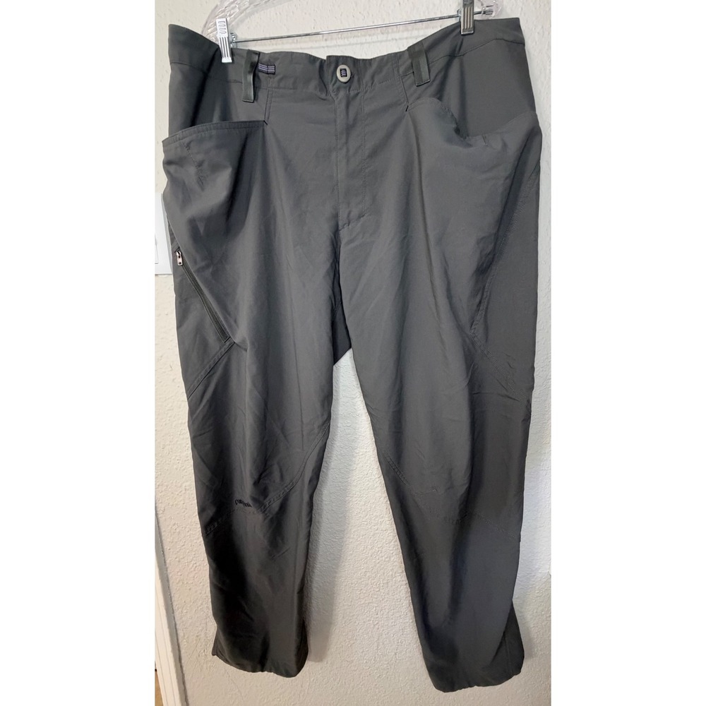 Patagonia Mens Quandary Hiking Pants Forge Grey Outdoor Trekking Size 40